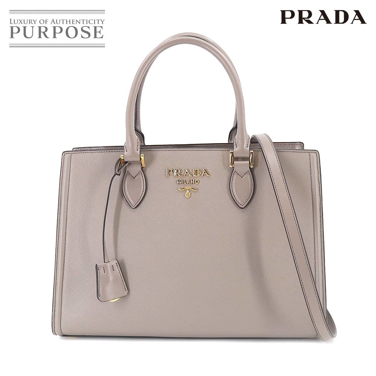 お気にいる サフィアーノ PRADA プラダ 新品同様 2way 90202155 Bag