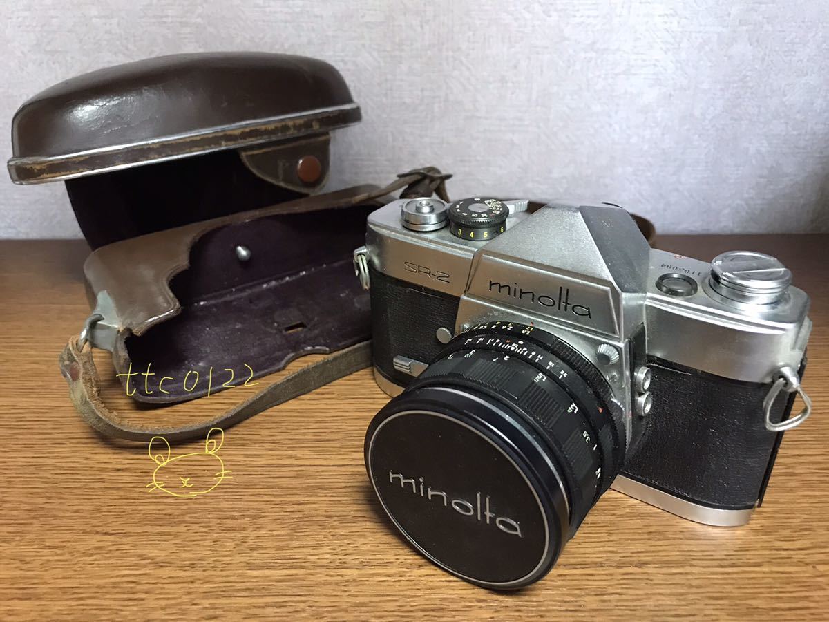 ジャンク品 フィルムカメラ 一眼レフ MINOLTA(ミノルタ)【SR-2】