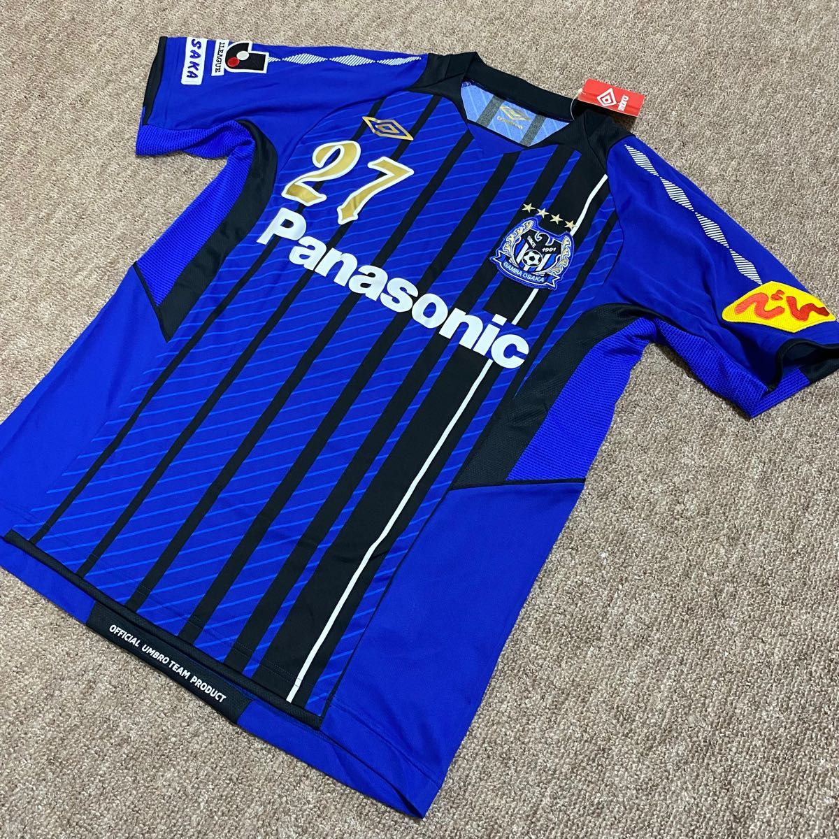 新品タグ付 サッカー Jリーグ ガンバ大阪 2010年 レプリカ 新品タグ付 サッカー Jリーグ ガンバ大阪 2010年 レプリカ