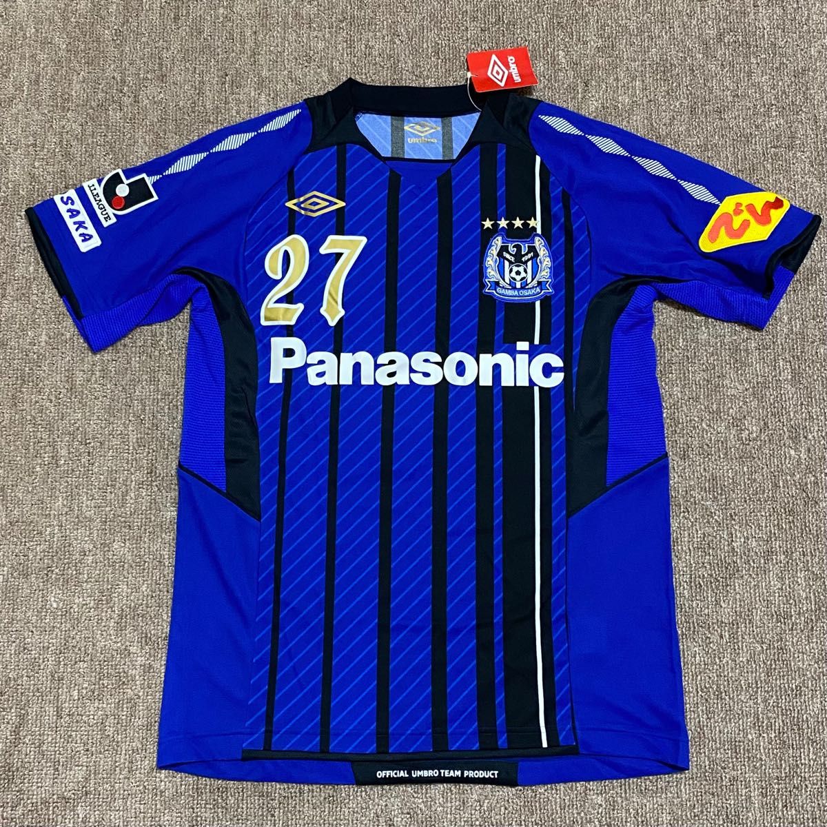 新品タグ付 サッカー Jリーグ ガンバ大阪 2010年 レプリカ 新品タグ付 サッカー Jリーグ ガンバ大阪 2010年 レプリカ