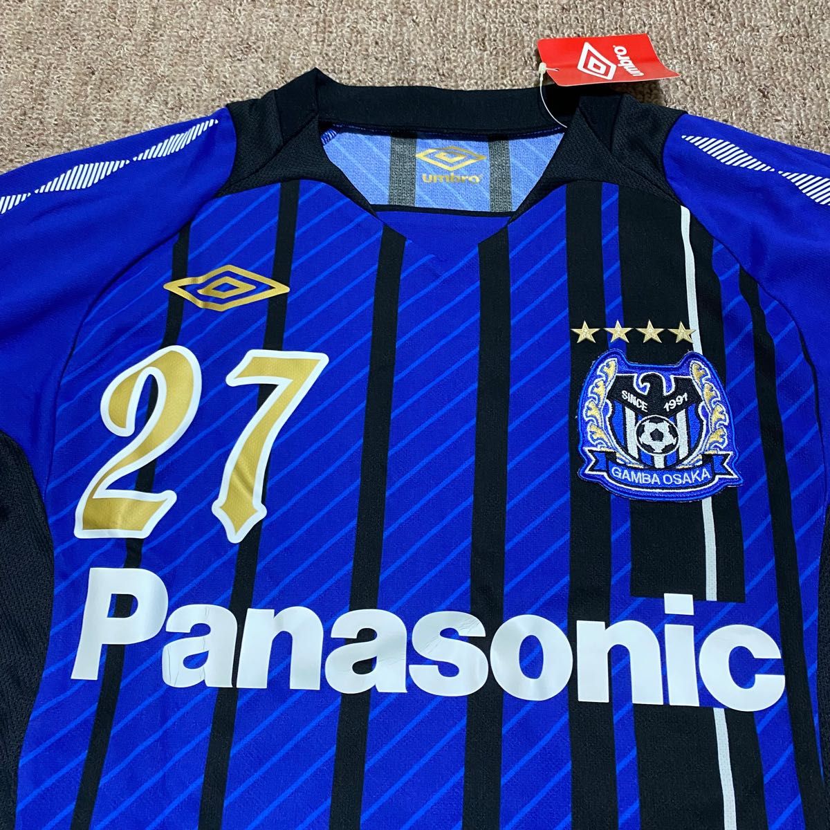 新品タグ付 サッカー Jリーグ ガンバ大阪 2010年 レプリカ 新品タグ付 サッカー Jリーグ ガンバ大阪 2010年 レプリカ