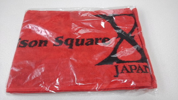 ▲　X JAPAN　【　マフラータオル　♪新品　】　Kick Off To Madison Square Garden at Yokohama Arena_画像1