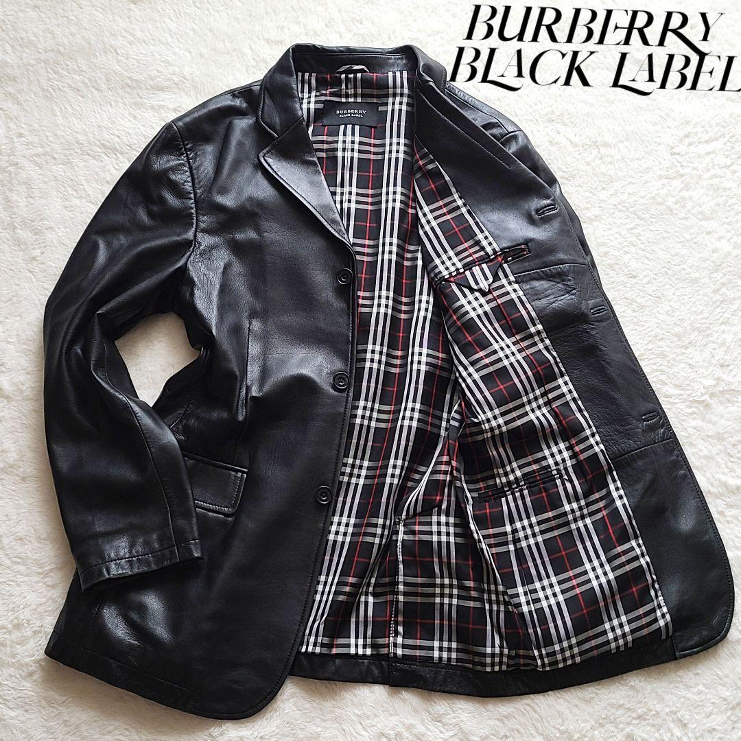 ざいます 【美品】BURBERRYバーバリーブラックレーベル ノバチェック