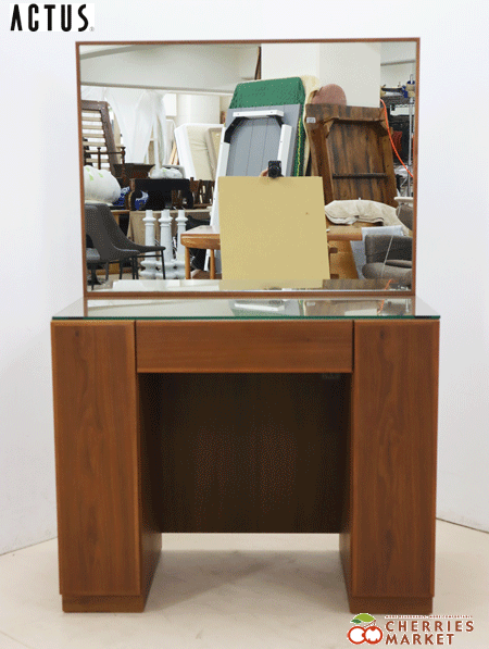 男性に人気! ◇展示品◇ 11万 ドレッサー/鏡台/化粧台/鏡 シャイン