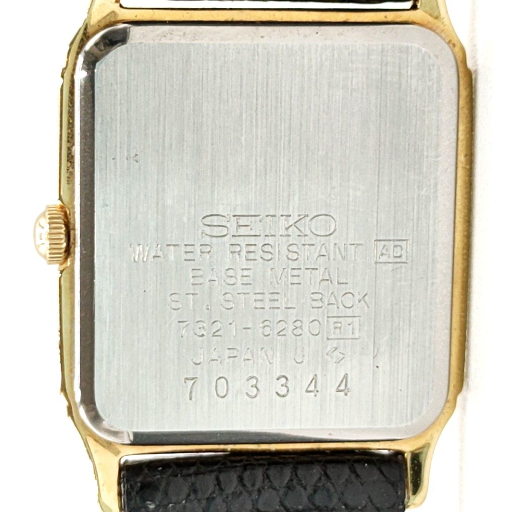 電池切れ】SEIKO セイコー クォーツ 腕時計 ゴールド文字盤 電池切れ】SEIKO セイコー クォーツ 腕時計 ゴールド文字盤