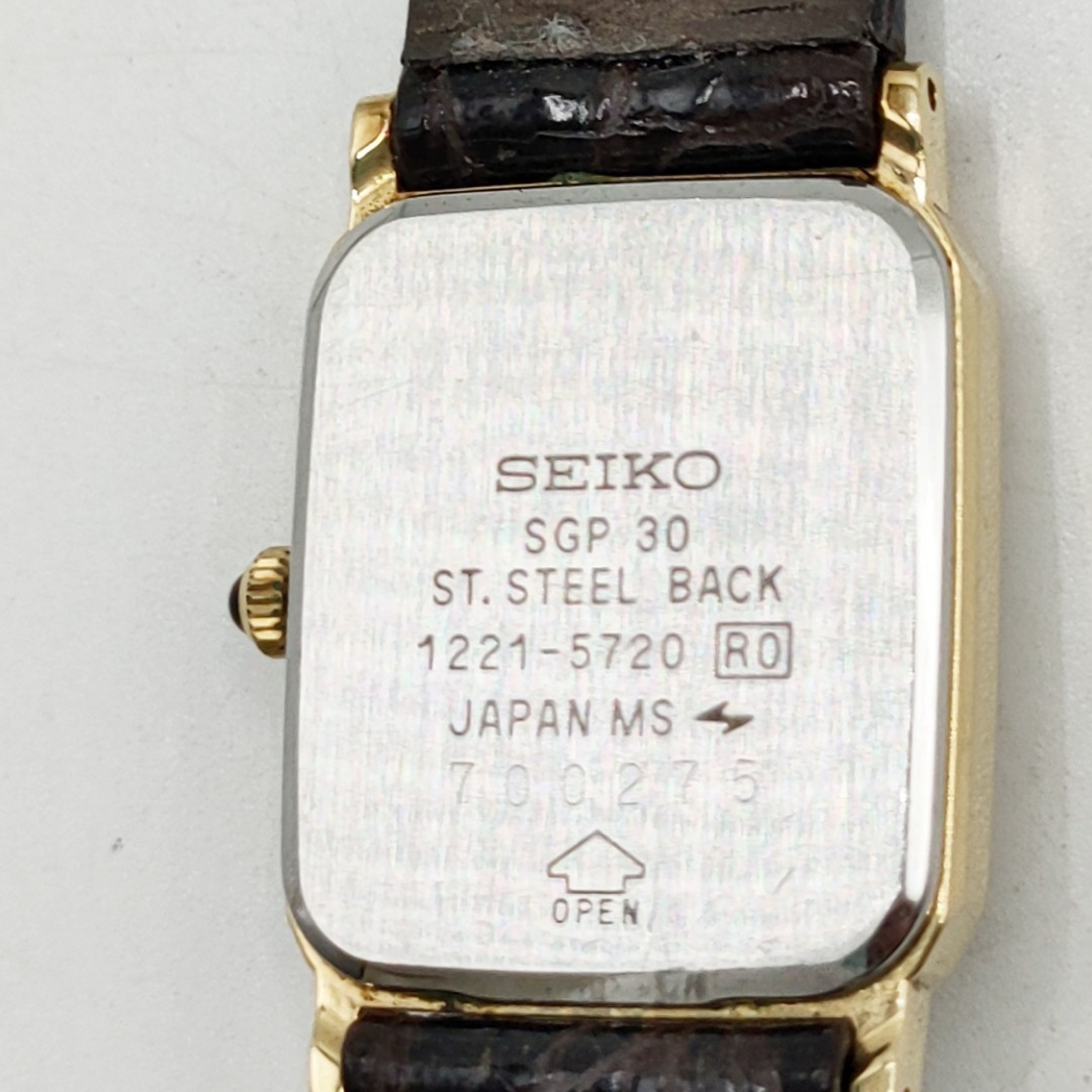電池切れ】SEIKO セイコー EXCELINE エクセリーヌ クォーツ 電池切れ】SEIKO セイコー EXCELINE エクセリーヌ クォーツ