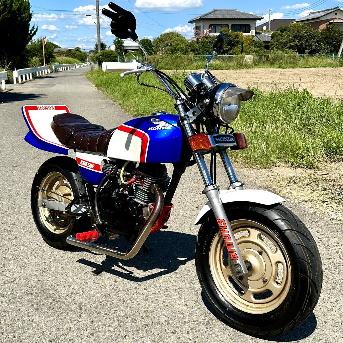 エイプ50 AC16 書類付 CBX仕様 現状 ホンダ 検)モンキー シャリー