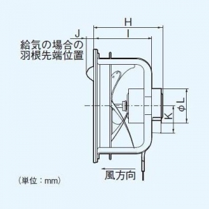  Panasonic (Panasonic) have pressure exhaust fan FY-40MSU3 industry for have pressure exhaust fan low noise shape 