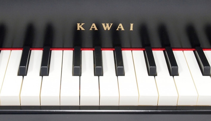 カワイ グランドピアノ（ブラック) 32鍵 ピアノ ミニピアノ 河合楽器 KAWAI おもちゃ 知育 玩具 音感 教育 自宅 練習 室内 遊び_画像3