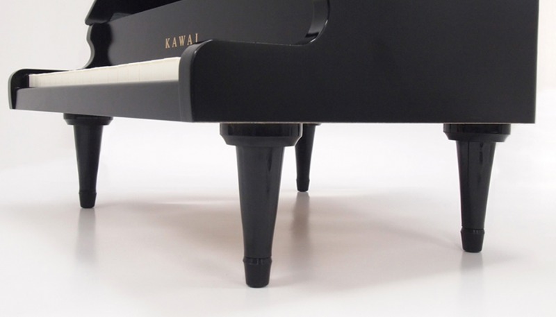 カワイ グランドピアノ（ブラック) 32鍵 ピアノ ミニピアノ 河合楽器 KAWAI おもちゃ 知育 玩具 音感 教育 自宅 練習 室内 遊び_画像4
