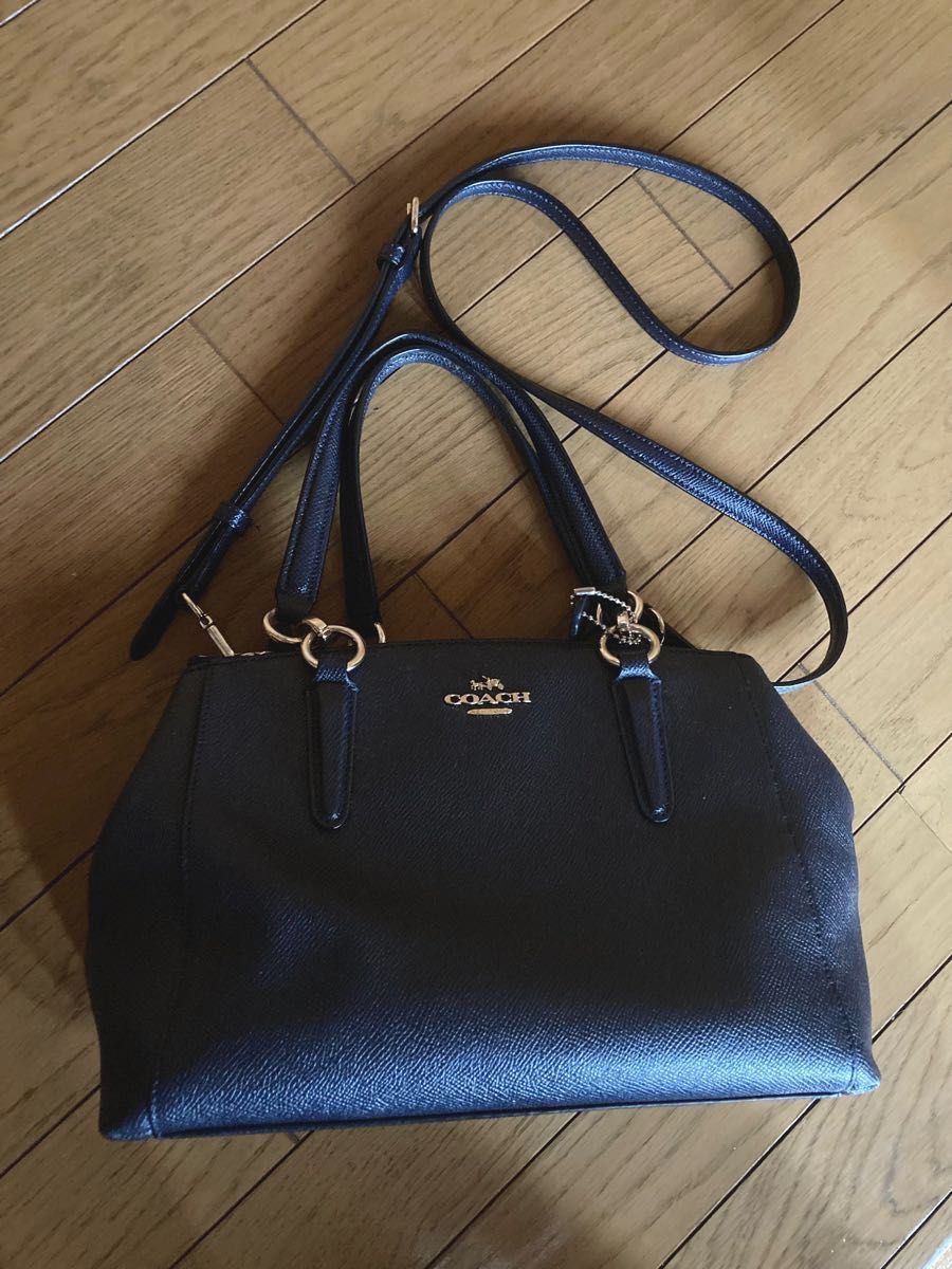 コーチ COACH ショルダーバッグ ネイビー Yahoo!フリマ(旧)-