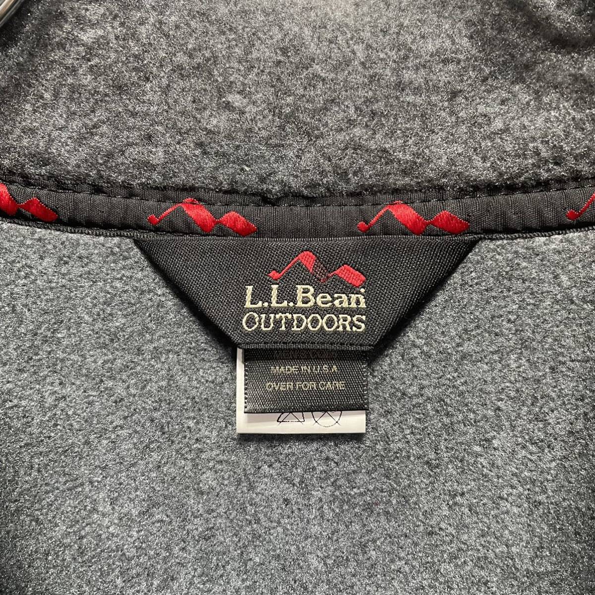 品揃え豊富で フリースベスト OUTDOORS L.L.Bean USA製 アウトドア