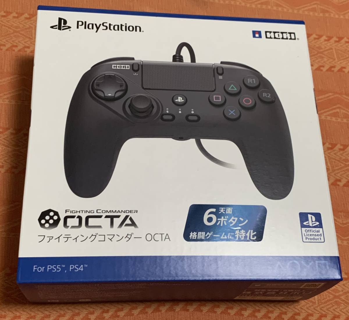 美品 ファイティングコマンダー OCTA for PlayStation5, PlayStation4, PC　HORI PlayStation 5 Fighting Commander OCTA