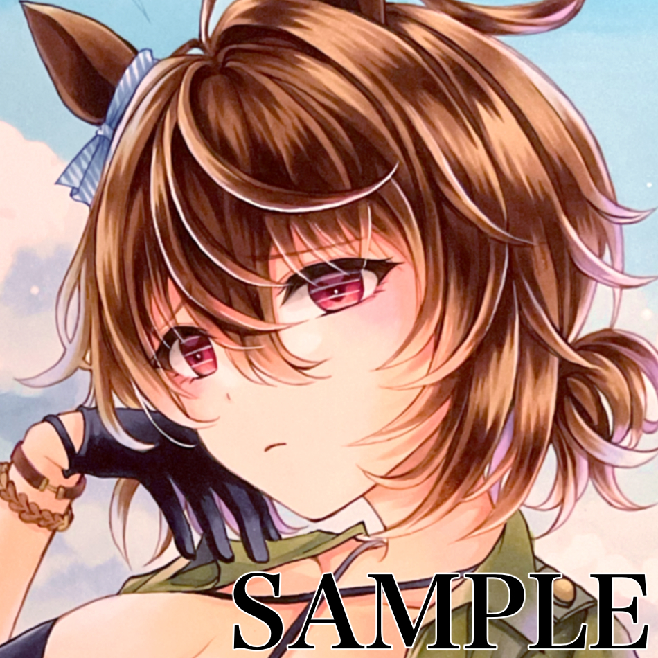同人 手描きイラスト ウマ娘 オリジナル 水着 アグネスタキオン 同人 手描きイラスト ウマ娘 オリジナル 水着 アグネスタキオン
