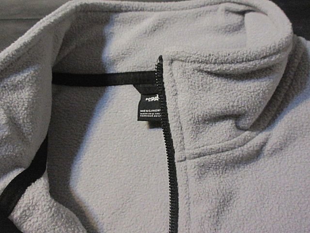 本物正規◆ノースフェイス◆ハーフジップ フリース ビッグロゴ ANCHOR 1/4ZIP■MELD GREY■XL■新品■アメリカ限定/A91_画像4