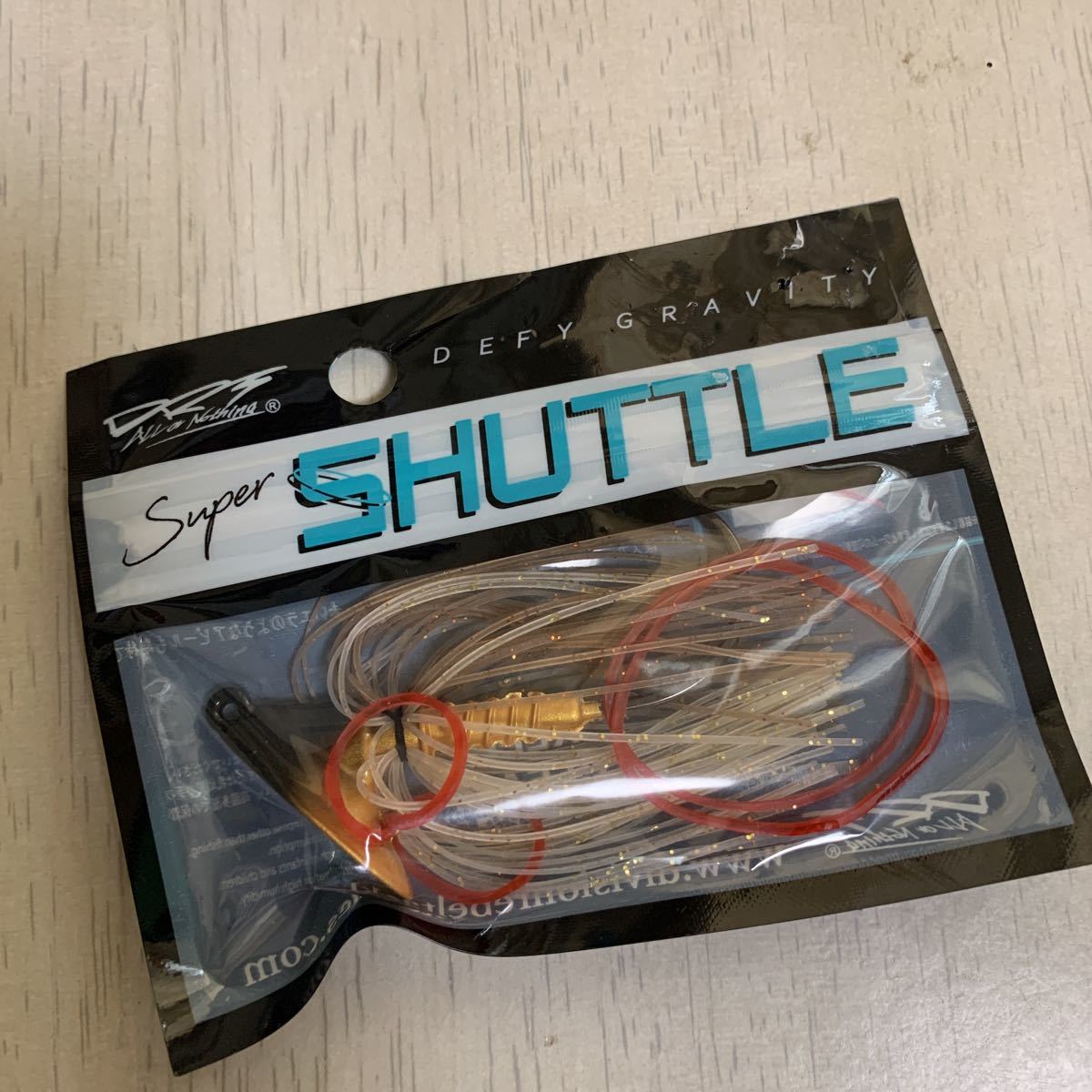 S8 新品DRT スーパーシャトル 3/8oz (サーフゴールド) ★ SUPER SHUTTLE 琵琶湖_画像1