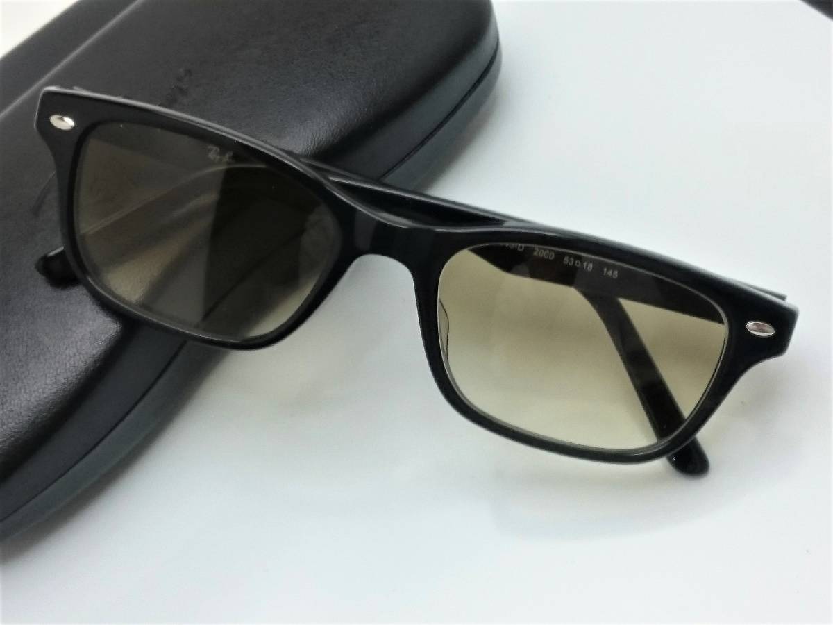  new goods RayBan RX5345D-2000 ② glasses Brown half 50 special case 5109 reprint / rock castle . one san RayBan(RB5345D) regular goods UV attaching sunglasses 