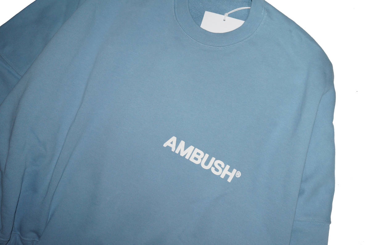 未使用　AMBUSH アンブッシュ　 クロップドデザイン　マルチコード　オーバーサイズスウェット　XS_画像2