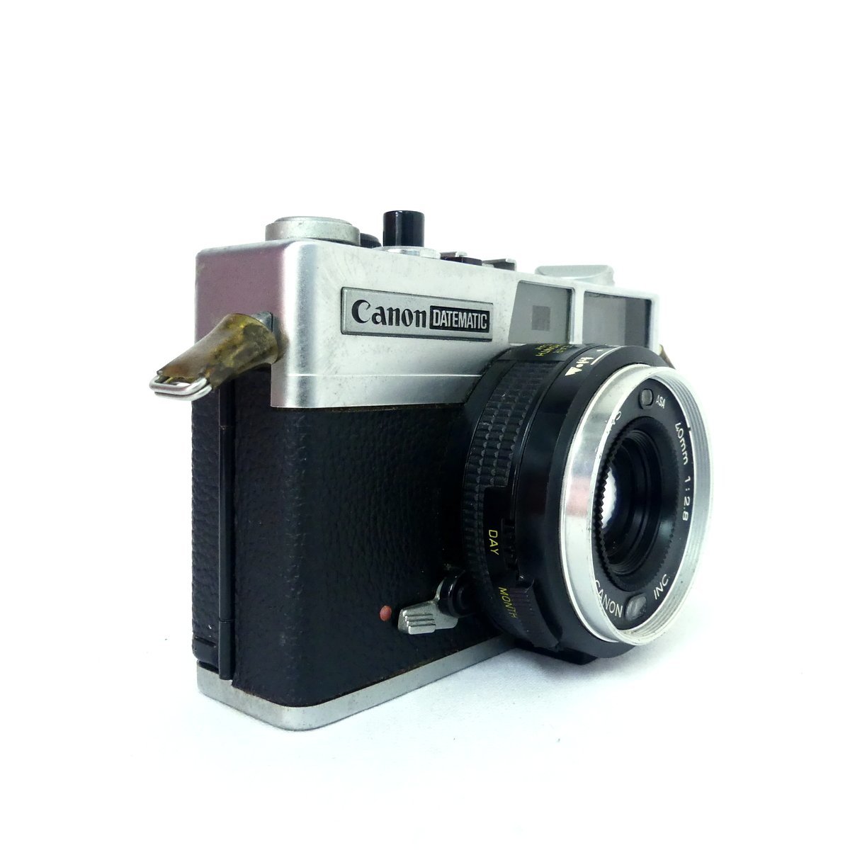 Canon キャノン DATEMATIC デイトマチック 40mm F2.8 フィルムカメラ 現状品 USED /2308Cの画像2