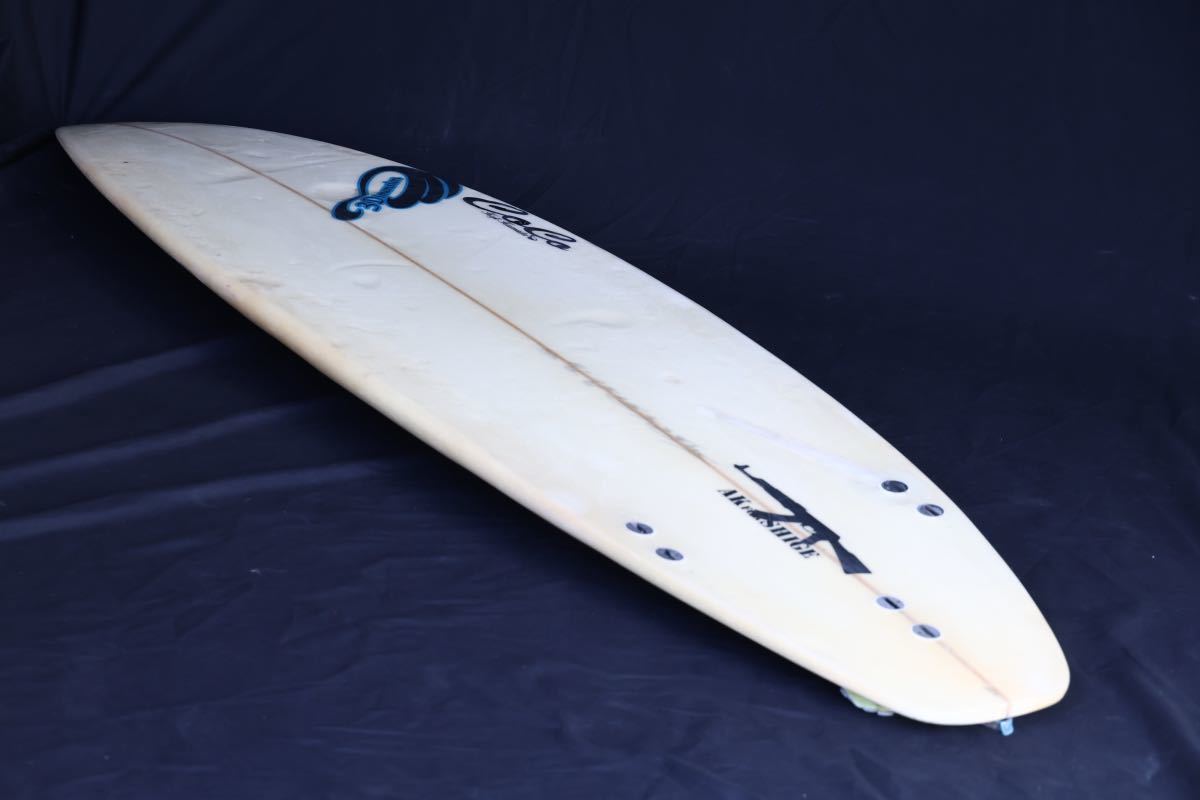 3Dimension Surfboards AK FOR SHIGE 6'1x18 1/2x2 1/4 直接引き取り可 サーフボード PU初心者 ショートボード 中古_画像8