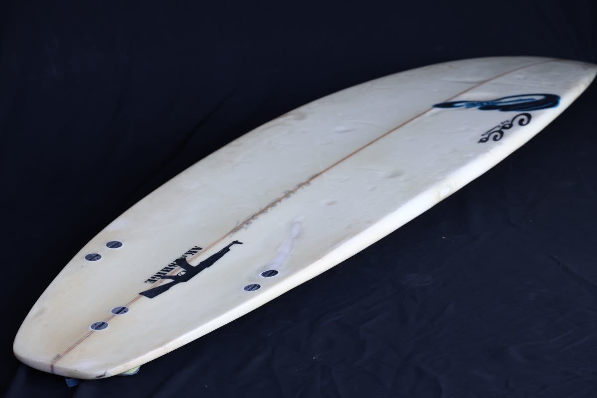 3Dimension Surfboards AK FOR SHIGE 6'1x18 1/2x2 1/4 直接引き取り可 サーフボード PU初心者 ショートボード 中古_画像4