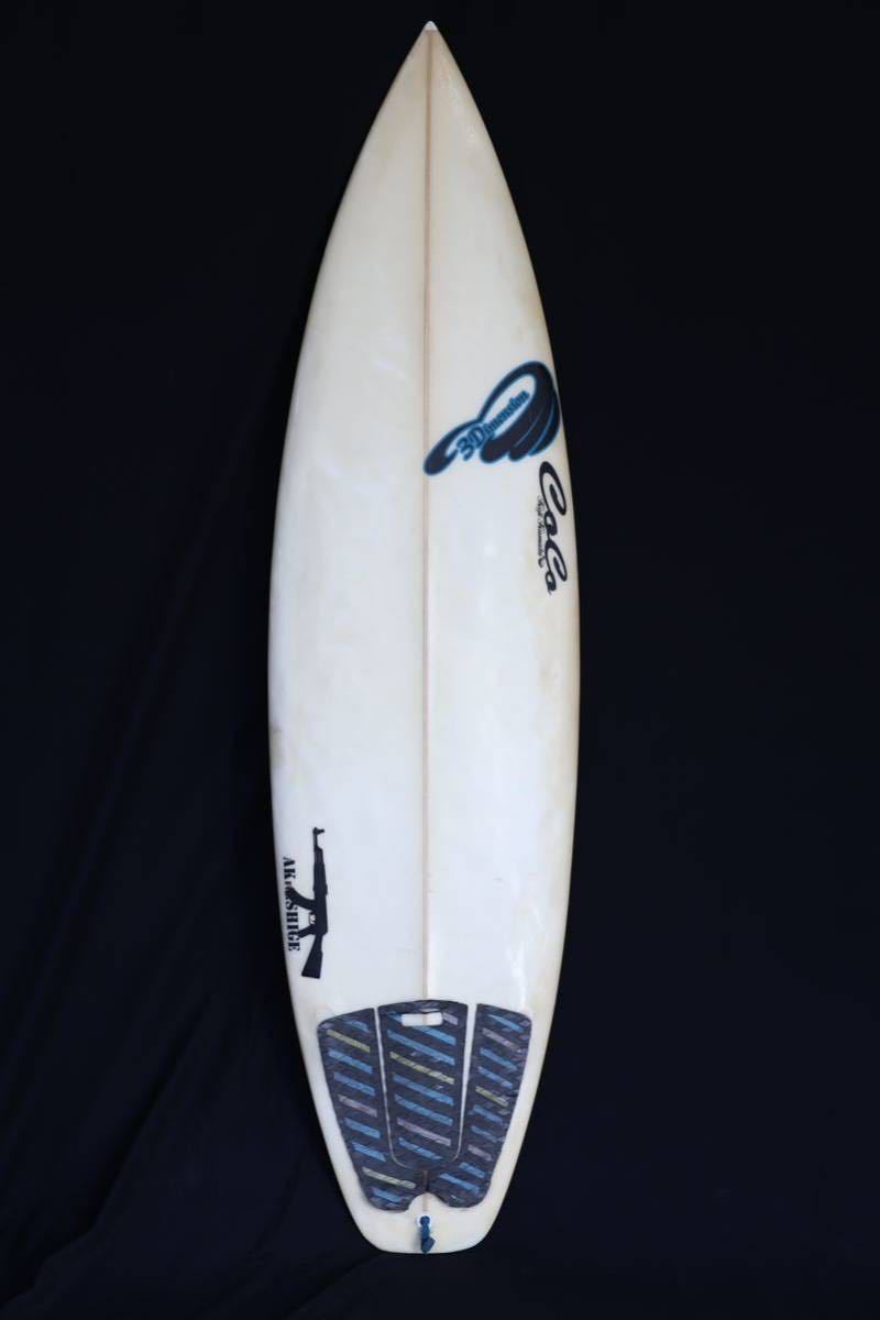 3Dimension Surfboards AK FOR SHIGE 6'1x18 1/2x2 1/4 直接引き取り可 サーフボード PU初心者 ショートボード 中古_画像10