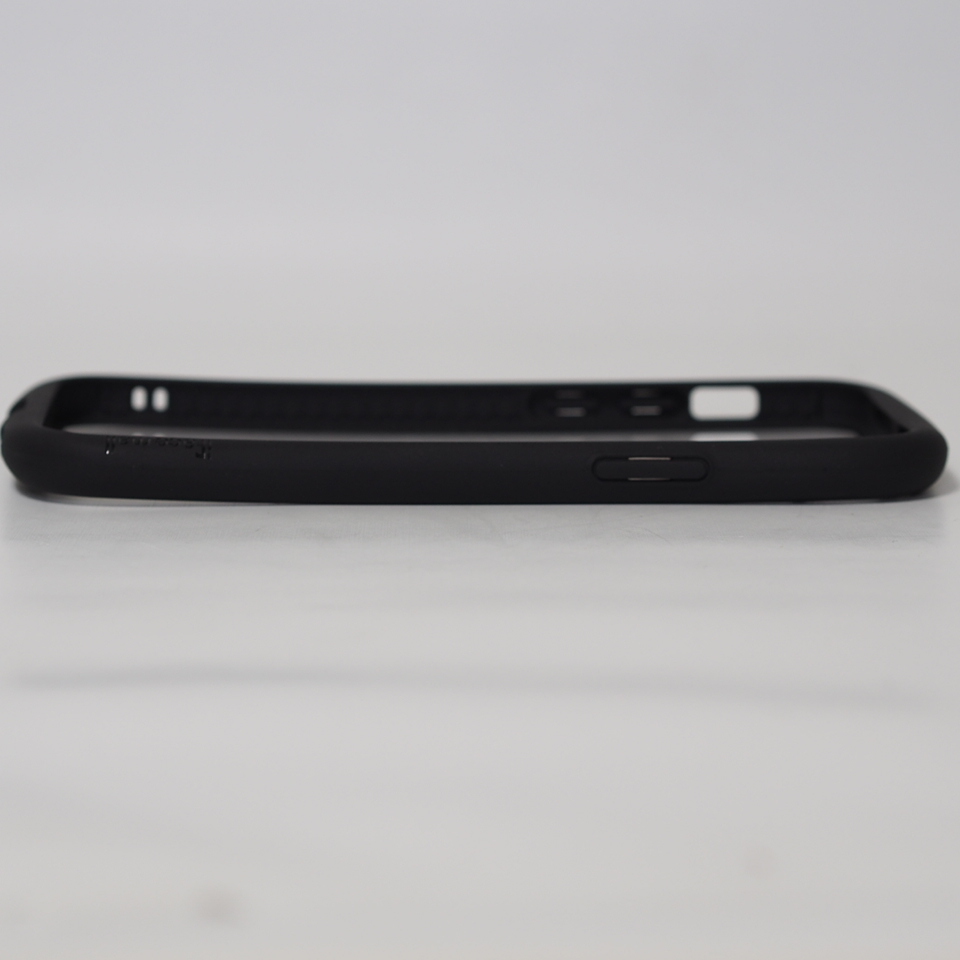 iPhone 12 pro ケース アイフォン アイホン ブラック 黒色 ストラップホール ソフトケース シリコン S字 MA0169-12PROB_画像9