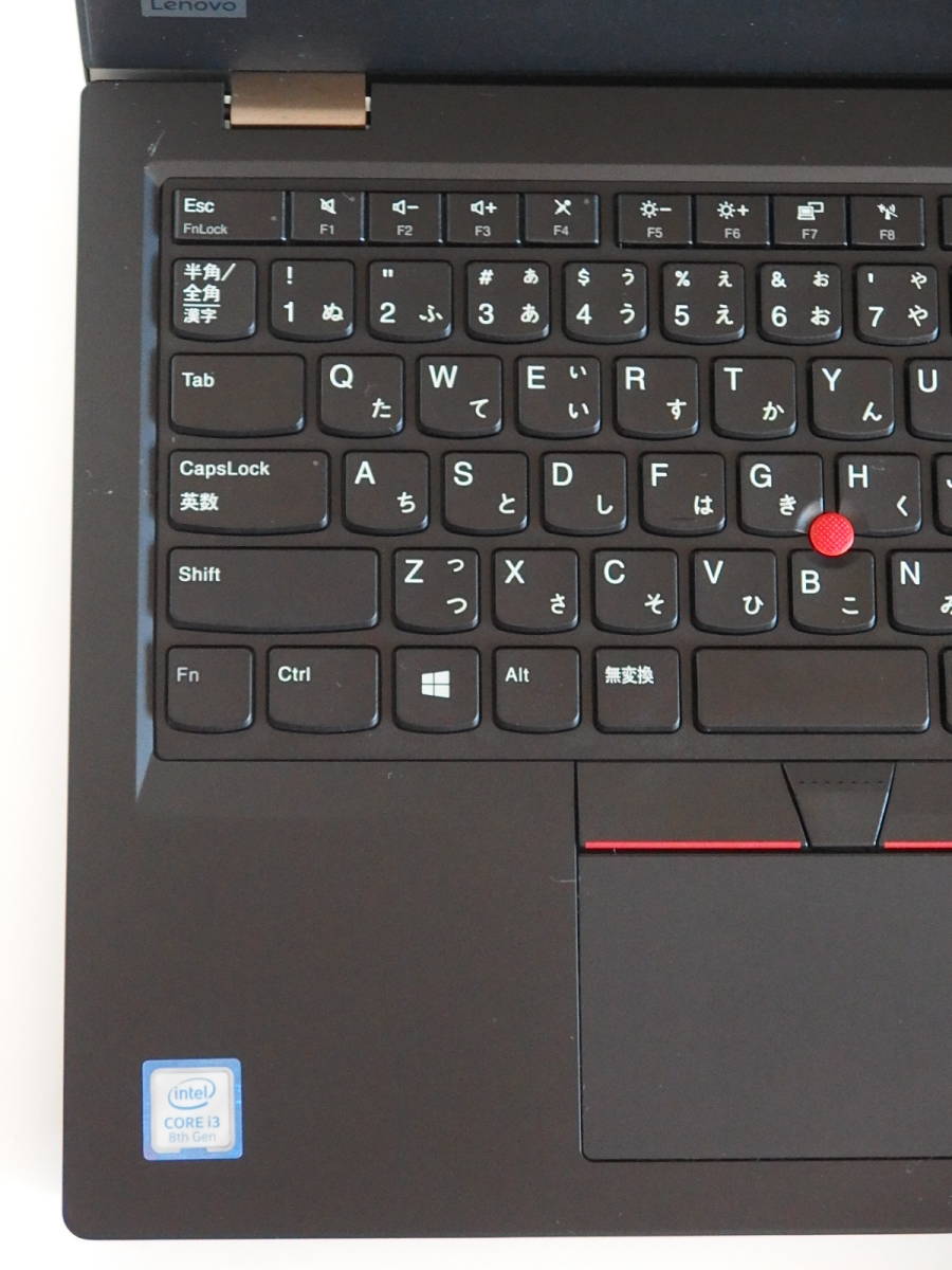 ☆彡 超美品 Lenovo ThinkPad L390 13.3型 8世代Core i3 8GB 128GB Windows10 Officeの画像6