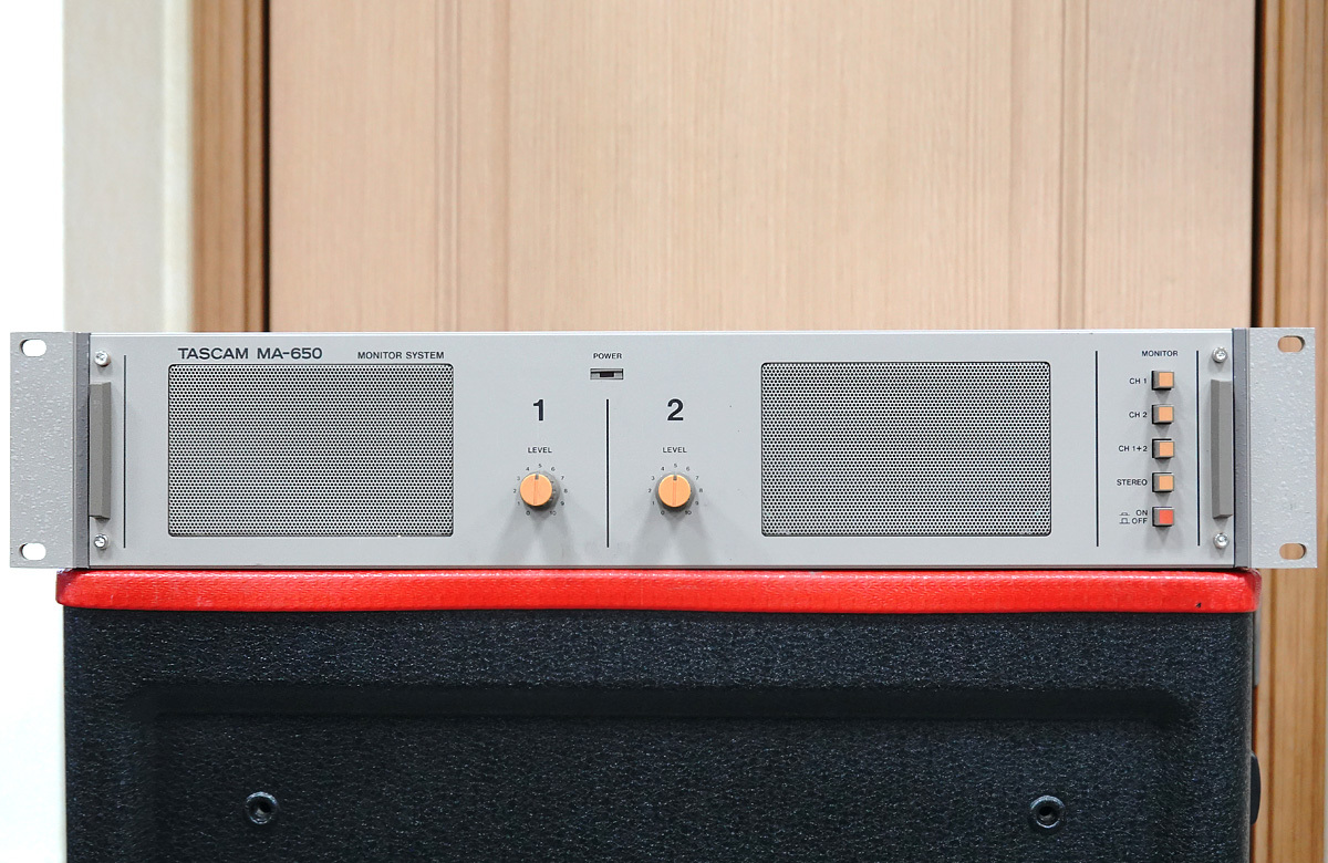 当社の □ TASCAM ATR-60 用 MONITOR SYSTEM MA-650 □ オープンリール