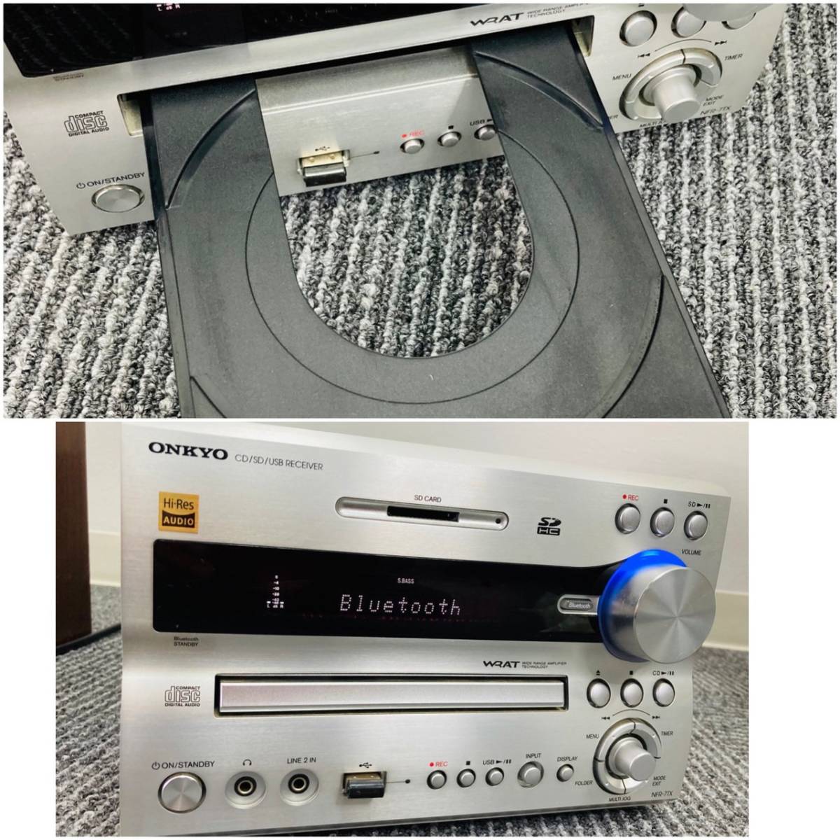 ONKYO オンキョー NFR7TX CD/SD/USB レシーバーシステム X-NFR7TX(D