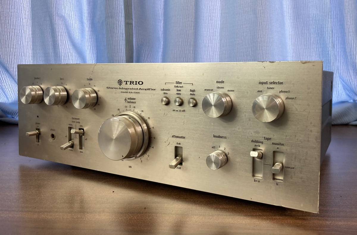 TORIO トリオ KA‐7300 プリメインアンプ stereo Integrated Amplifier 日本製 MADE IN JAPAN （通電確認済み）