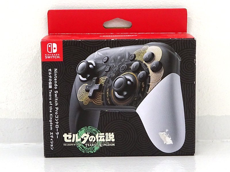 ☆中古☆Nintendo Switch Proコントローラー ゼルダの伝説 ティアーズ