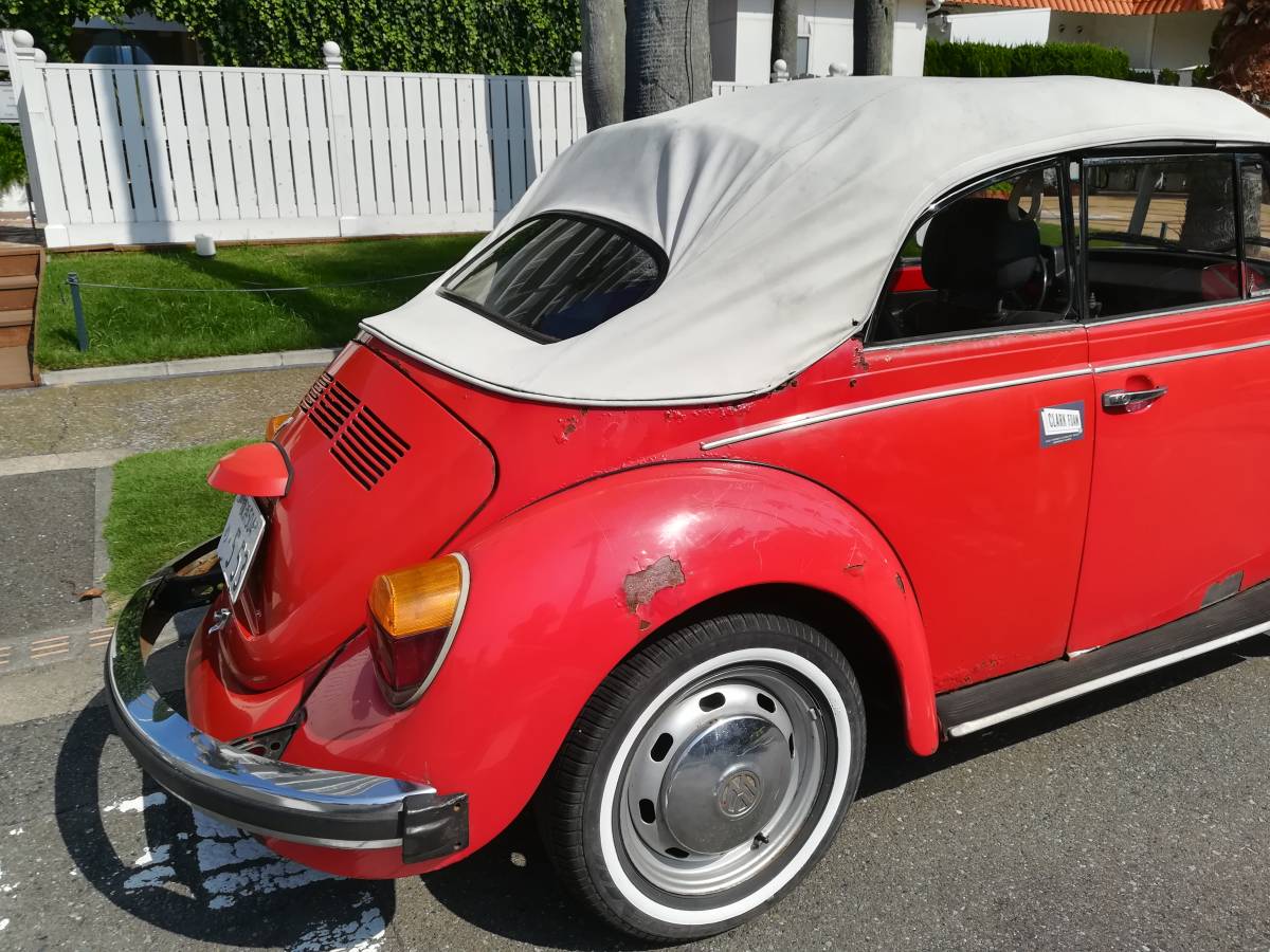  air cooling VW 1303 1978 Beetle cabriolet convertible selling out vehicle inspection "shaken" 31 year 8 month till 