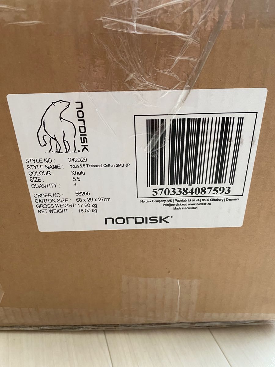 値下げ】【nordisk】Ydun 5.5 新品未使用-