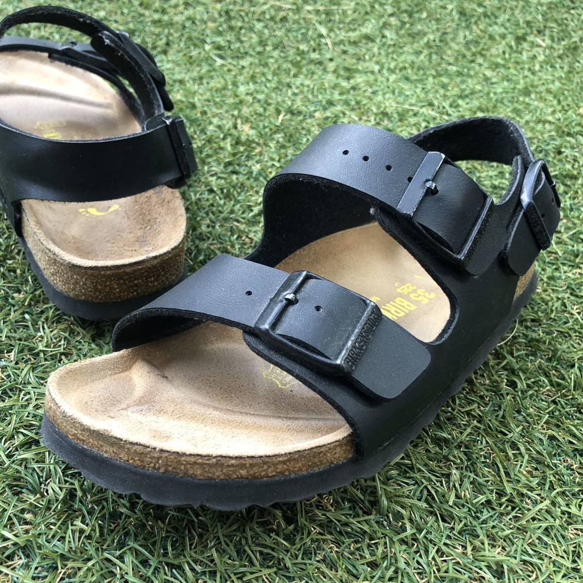 美品35 BIRKENSTOCK MILANO ビルケンシュトック ミラノ　サンダル HW184_画像2