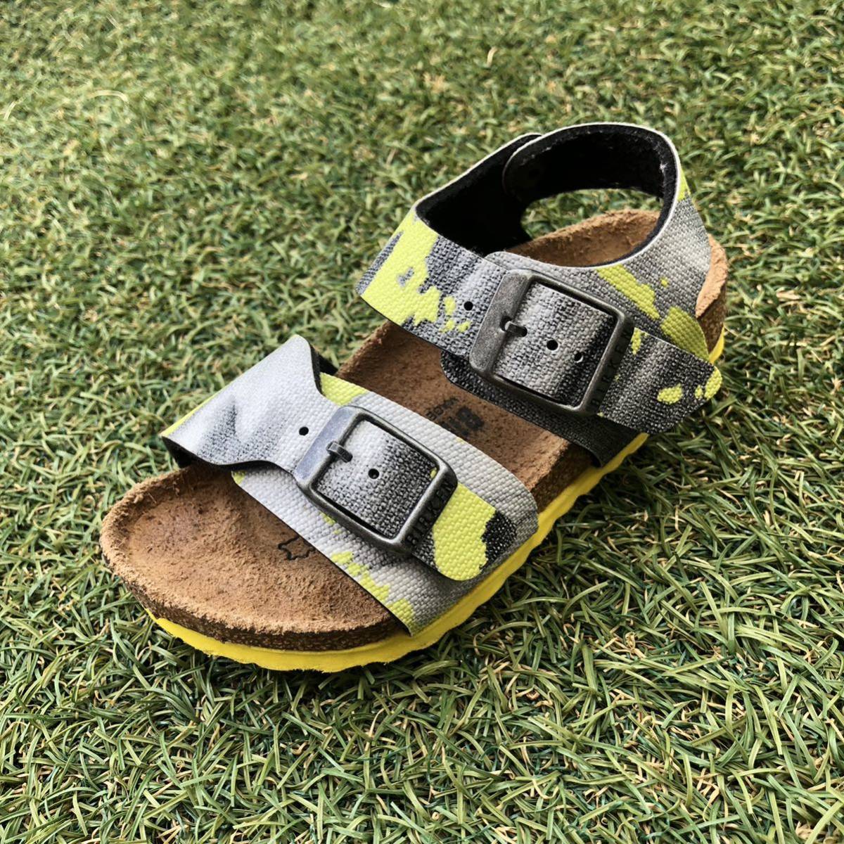 美品15 BIRKENSTOCK MILANO ビルケンシュトック ミラノ　サンダル HW190_画像1