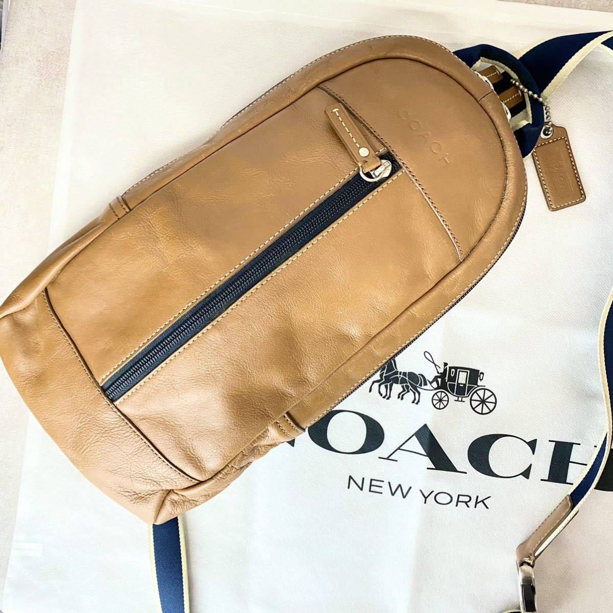 コーチ【美品】COACH クロス ボディバッグ ショルダーバッグ 斜め掛け