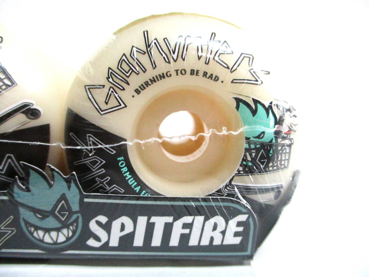 新品☆即決 SPITFIRE スピットファイヤー x GNARHUNTERS ナーハンターズ コラボ F4 WHEEL フォーミュラフォー CLASSICシェイプ 54mm99aの画像3