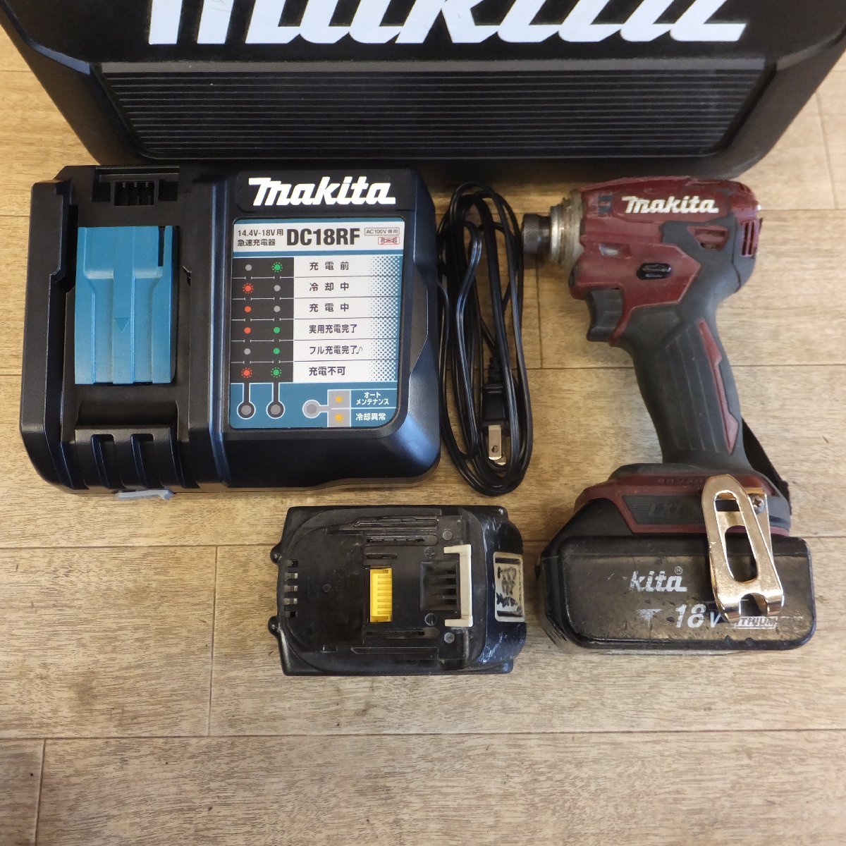 特別訳あり特価】 makita ☆マキタ 充電式インパクトドライバ DC18RF