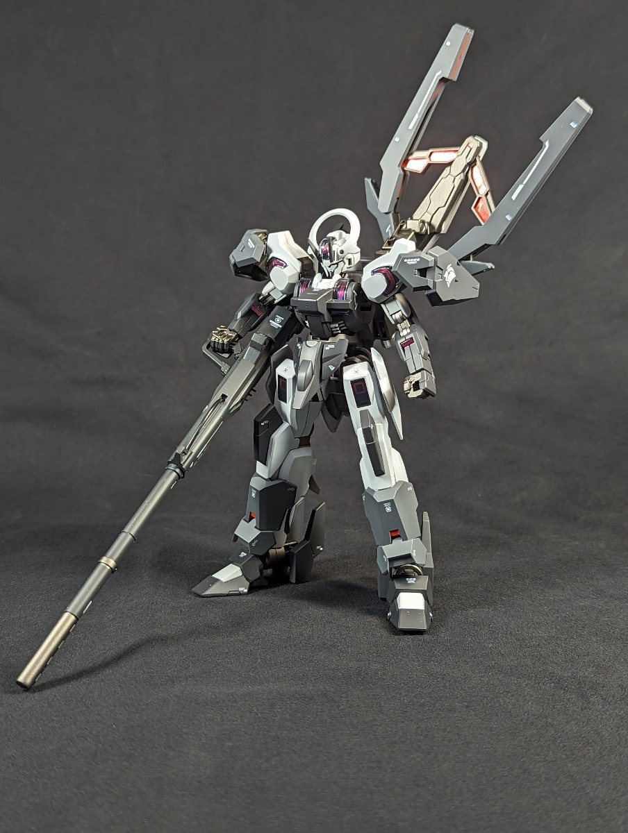 完成品 塗装改修済 HG 1/144 シュバルゼッテ ガンヴォルヴァ 完成品 塗装改修済 HG 1/144 シュバルゼッテ ガンヴォルヴァ