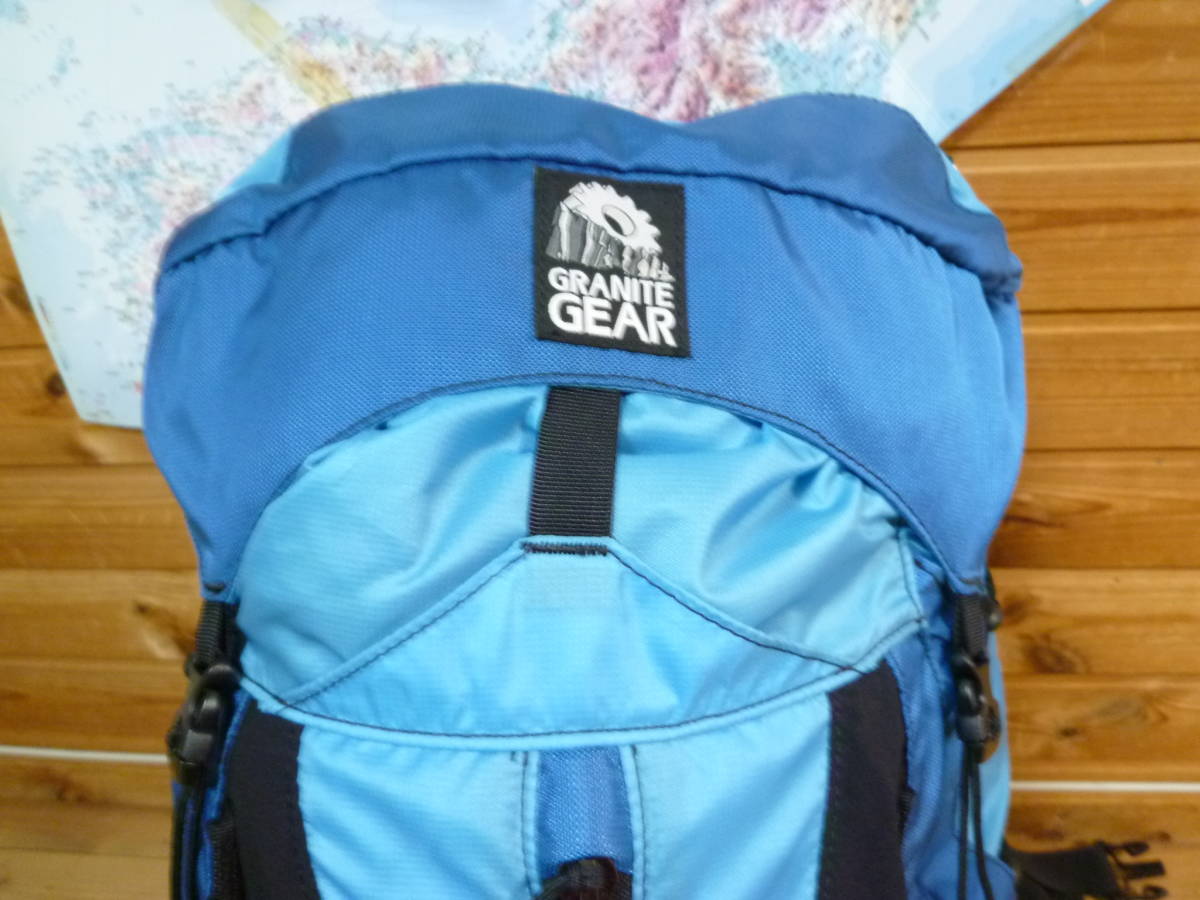 返品不可】 GEAR ☆即決激安処分☆送料無料☆使用二回☆GRANITE グラナイトギア 女性用 Ki 60 エスケープAC 60 AC ESCAPE バックパック GRANITE GEAR グラナイトギア エスケープ バックパック AC60