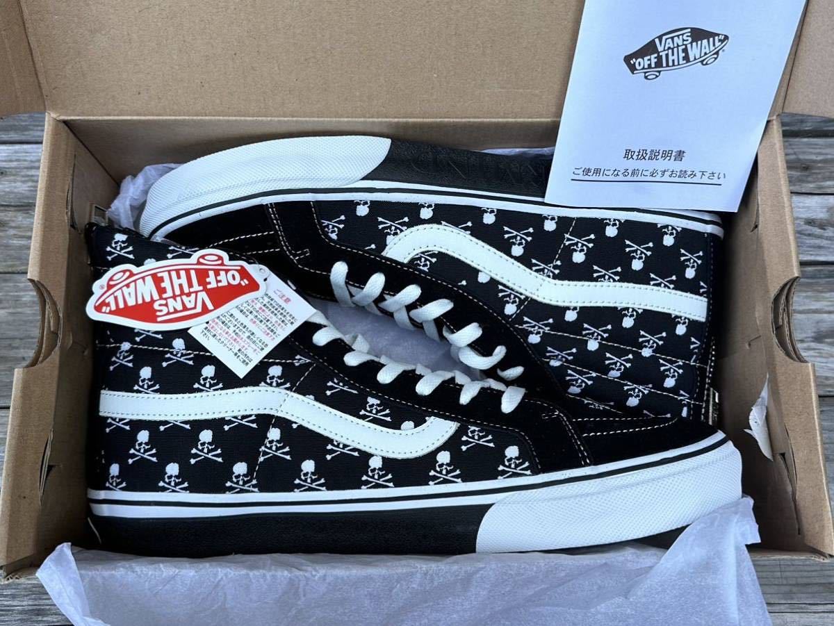 2018 год mastermind Japan × Vans тормозные колодки ma Индия Vans сотрудничество спортивные туфли SK8-HI 30cm