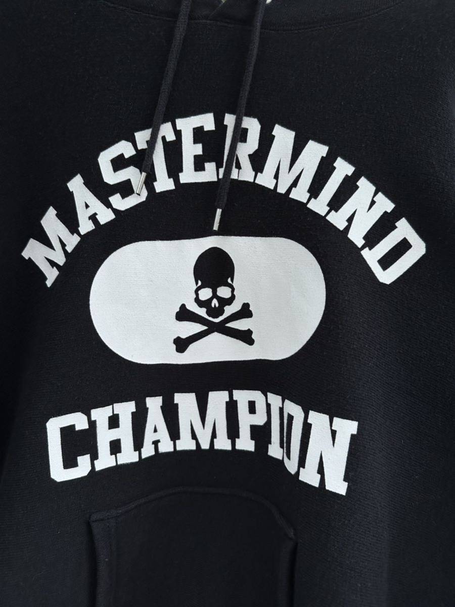 MASTERMIND × Champion マスターマインド チャンピオン リバースウィーブ パーカー 単色タグ サイズL_画像2