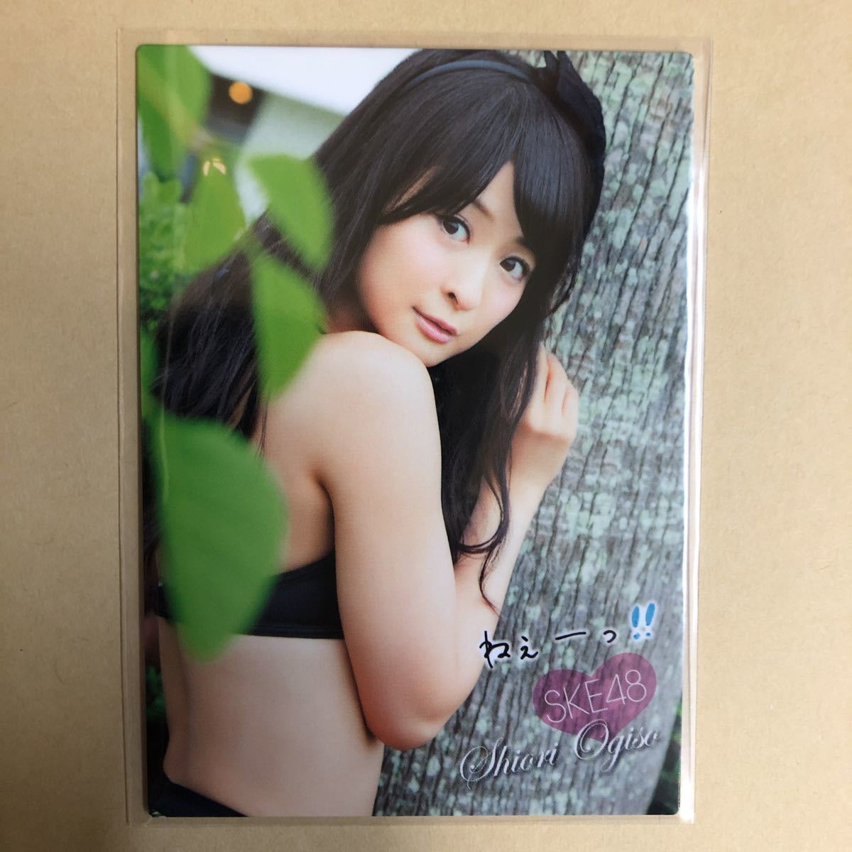 SKE48 小木曽汐莉 2013トレカ アイドル グラビア カード R103 水着 ビキニ タレント トレーディングカード_画像2