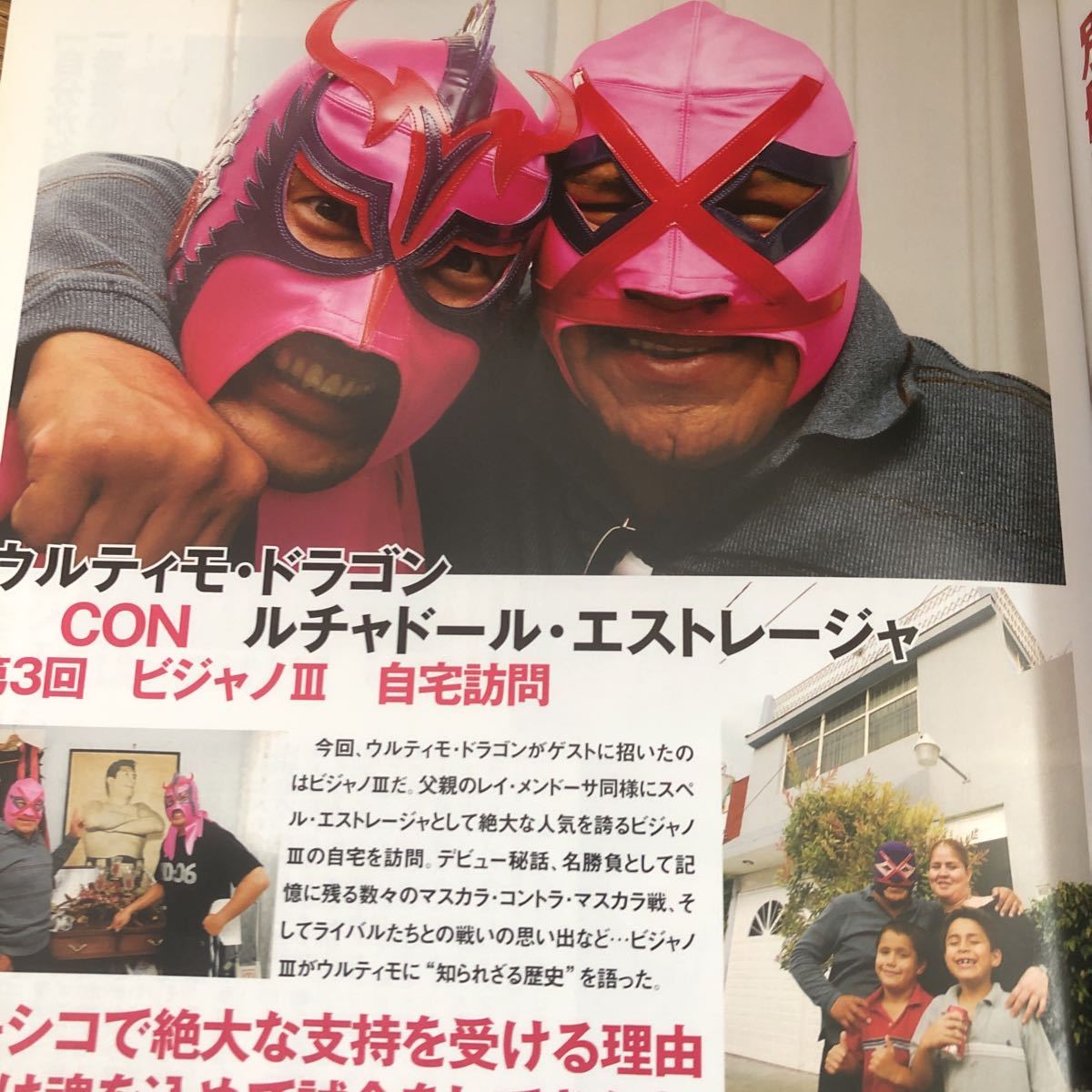 別冊ゴングミルマスカラス タイガーマスク ドスカラス _画像9