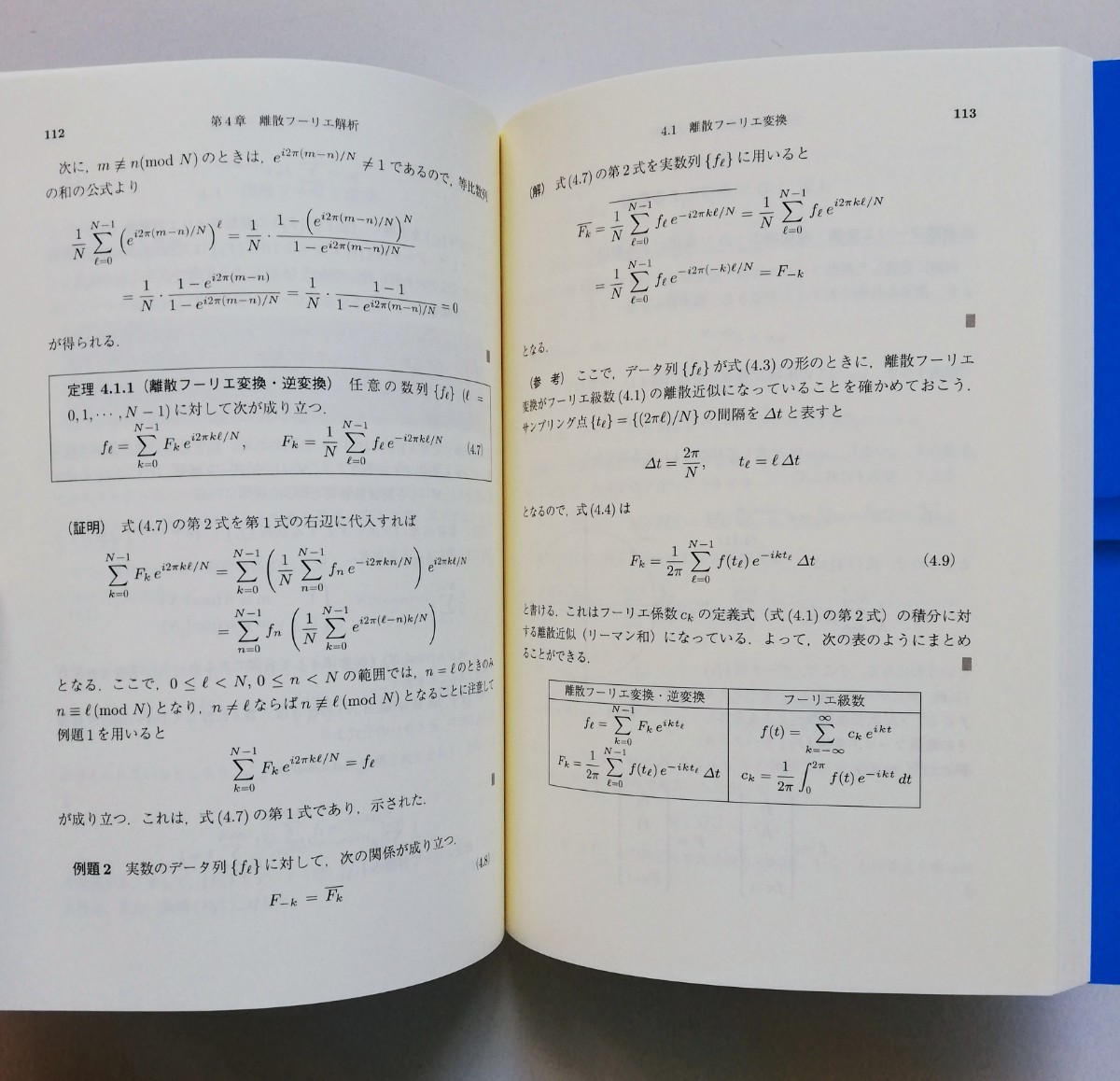 a1.. ◆ フーリエ解析入門　第２版／谷川明夫 (著) 2019年12月25日 第2版 第1刷 (あと1個)_画像4