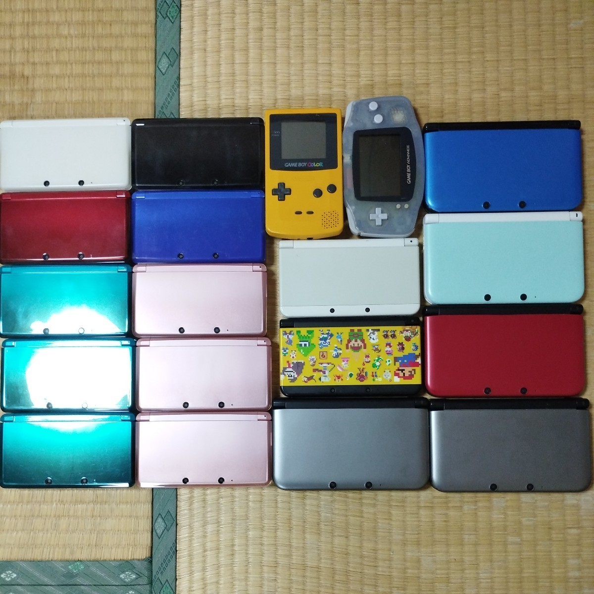 1円スタート】3DS LL ゲームボーイカラーアドバンス本体任天堂GB.GBA