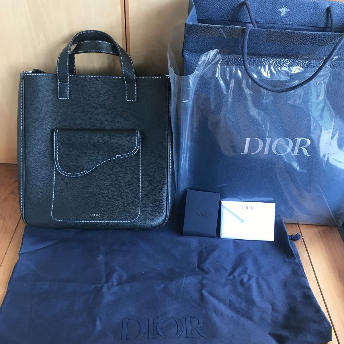 特別セール品】 1円〜 売切 Dior サドル SADDLE トートバッグ