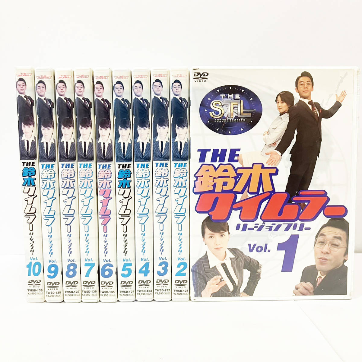 THE 鈴木タイムラー リージョンフリー DVD 全10巻セット 全巻 【レンタル版】 金剛地武志 津島亜由子　レア 希少_画像1