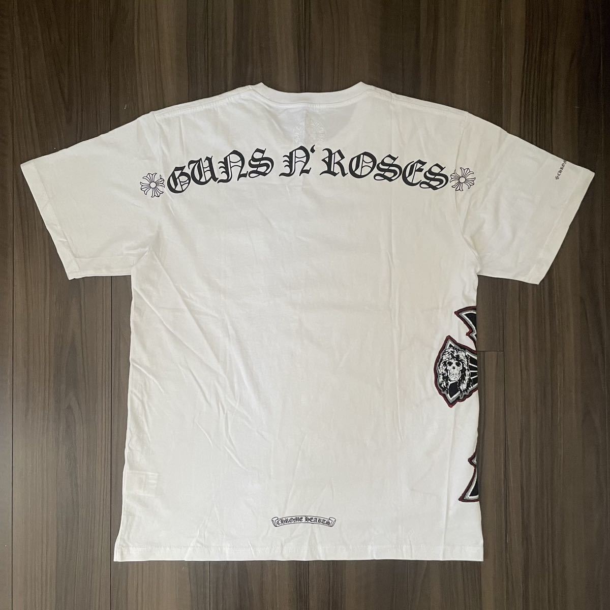 CHROME HEARTS クロムハーツ Tシャツ 半袖 L ホワイト-